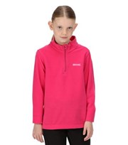Regatta Kids Pink Fleece High Neck Jacket